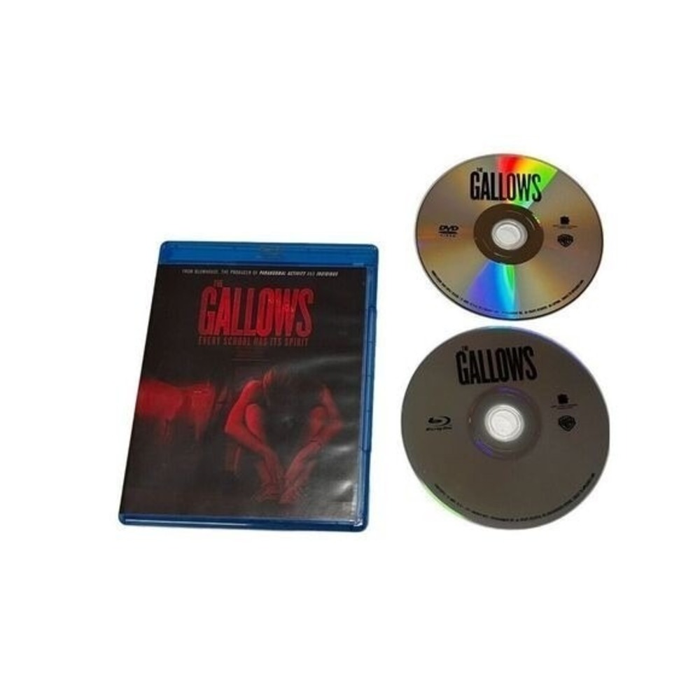 The Gallows Blu-ray DVD Combo 2015 Horror Movie Blumhouse Warner Bros